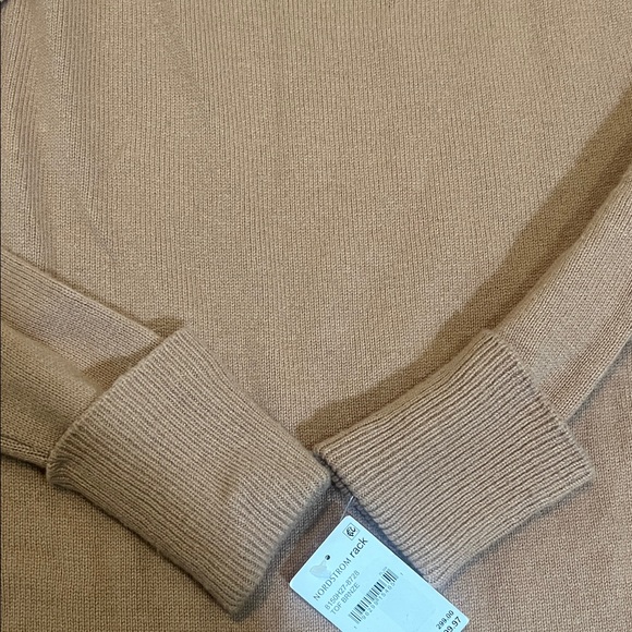 PAIGE Tan Long Sleeve Knit Dress - Picture 10 of 15